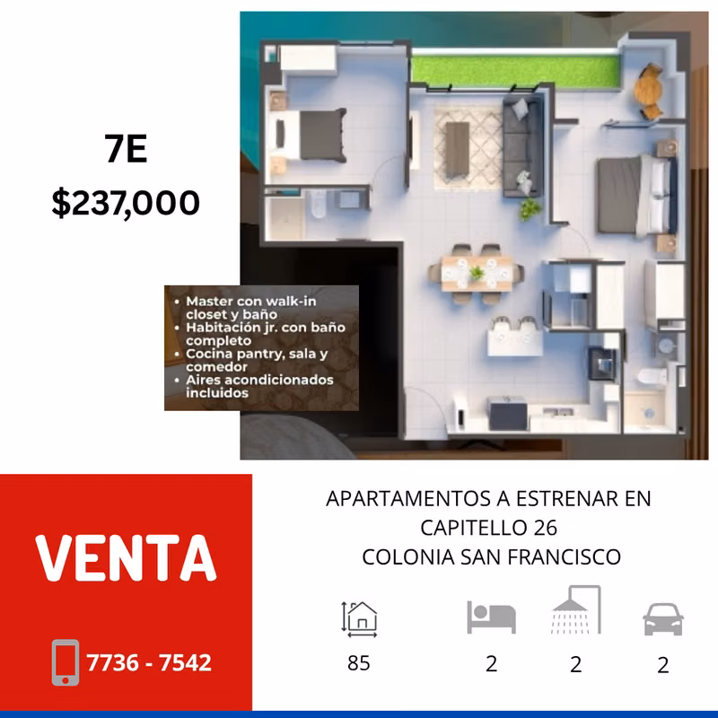 APARTAMENTOS EN VENTA EN CAPITELLO 26, foto 4