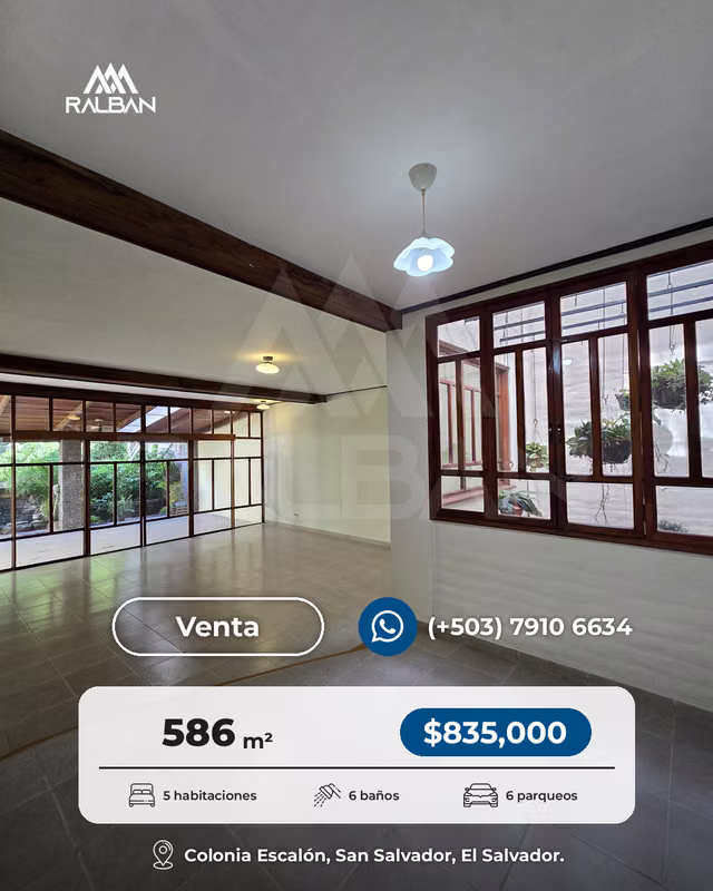 Venta de Casa Grande para Oficinas en Colonia Escalón, SS. El Salvador, foto 4